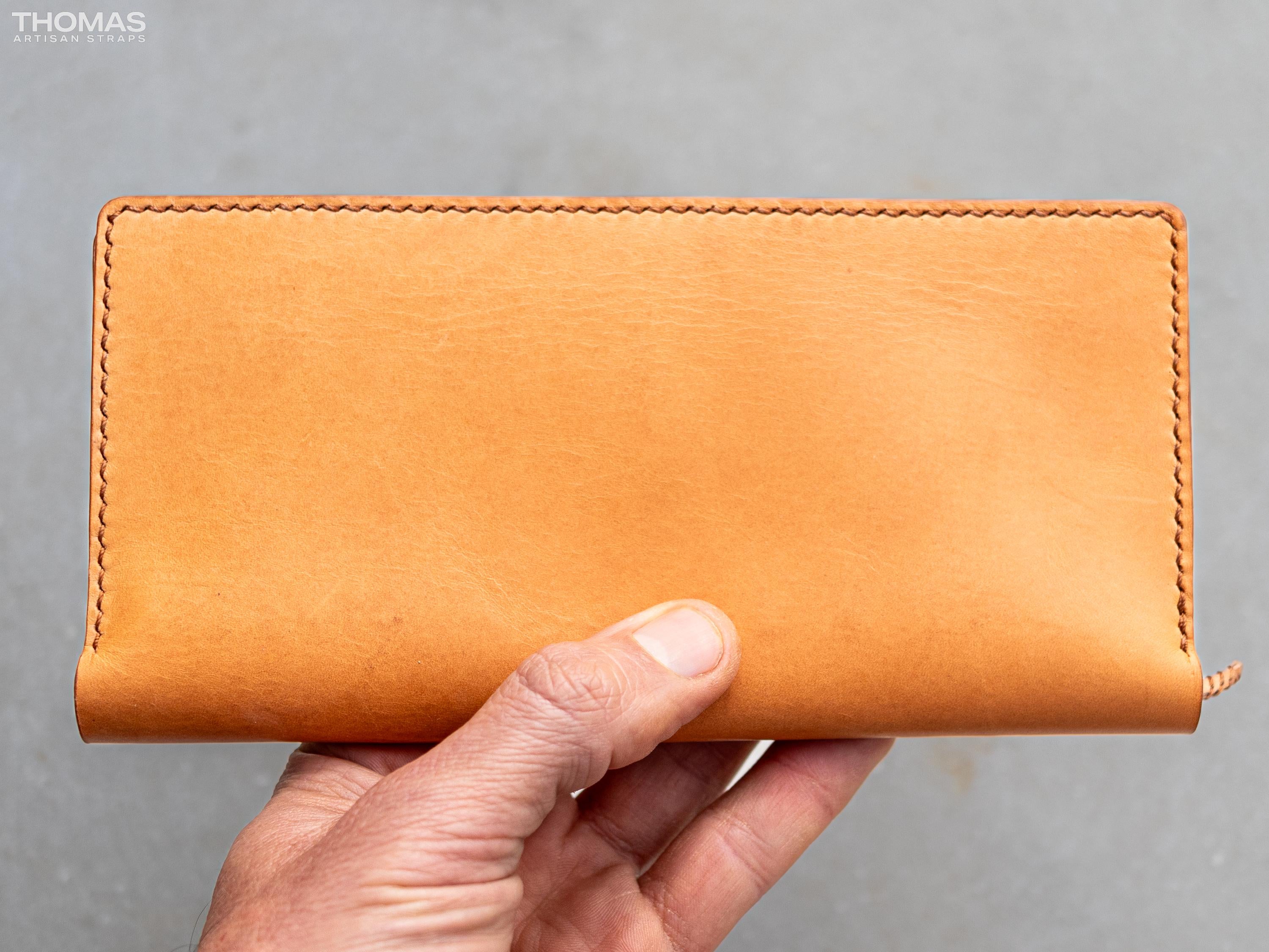 Leather Long Wallet
