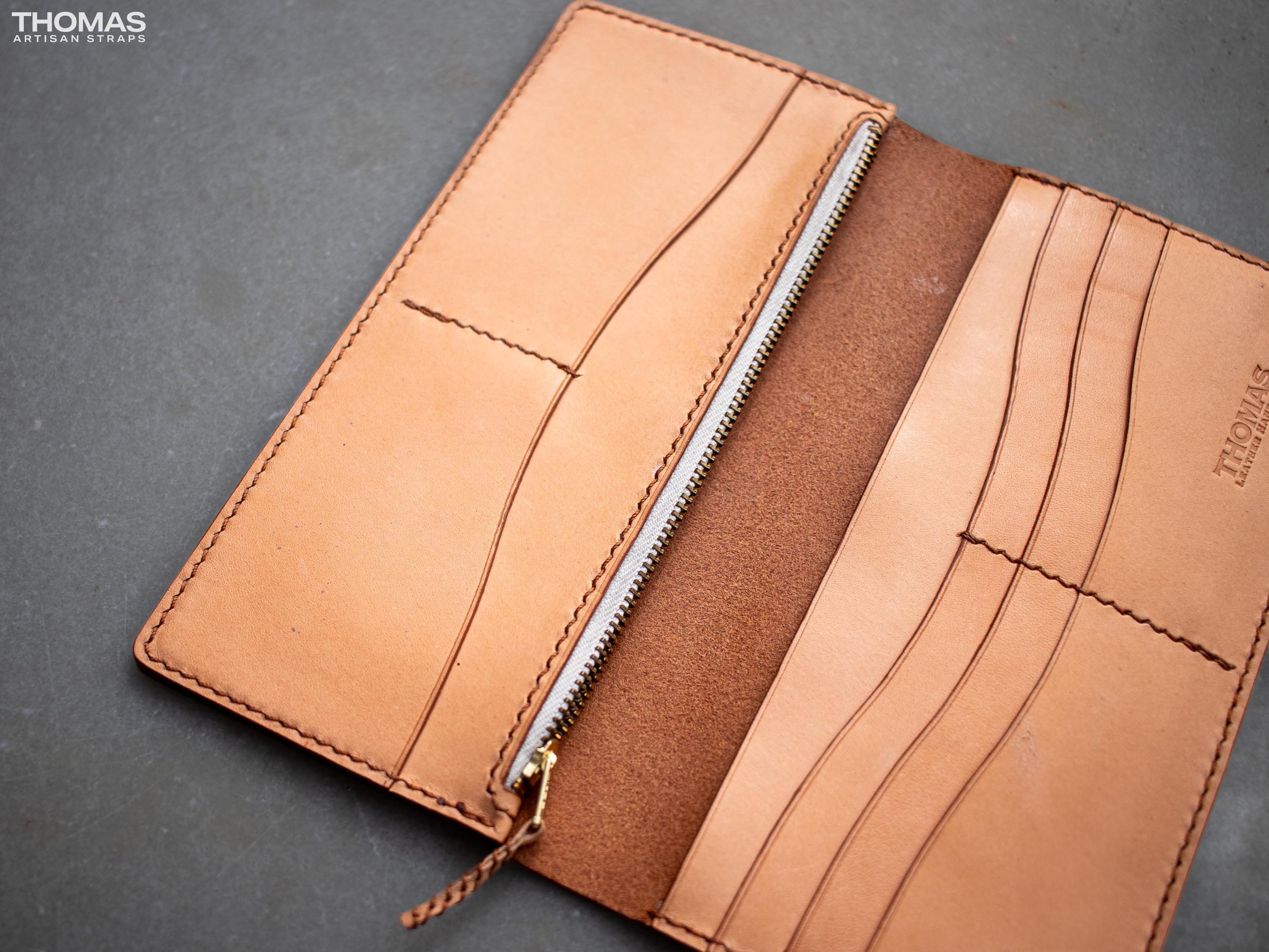 Leather Long Wallet