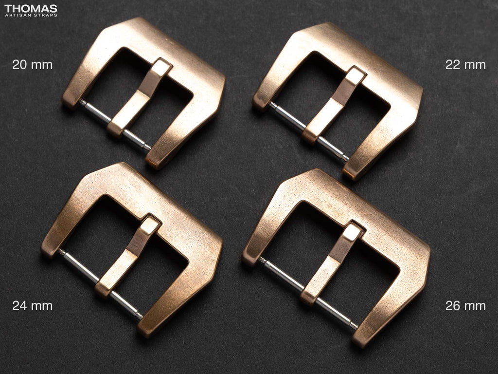 Solid CuSn8 Bronze Buckle