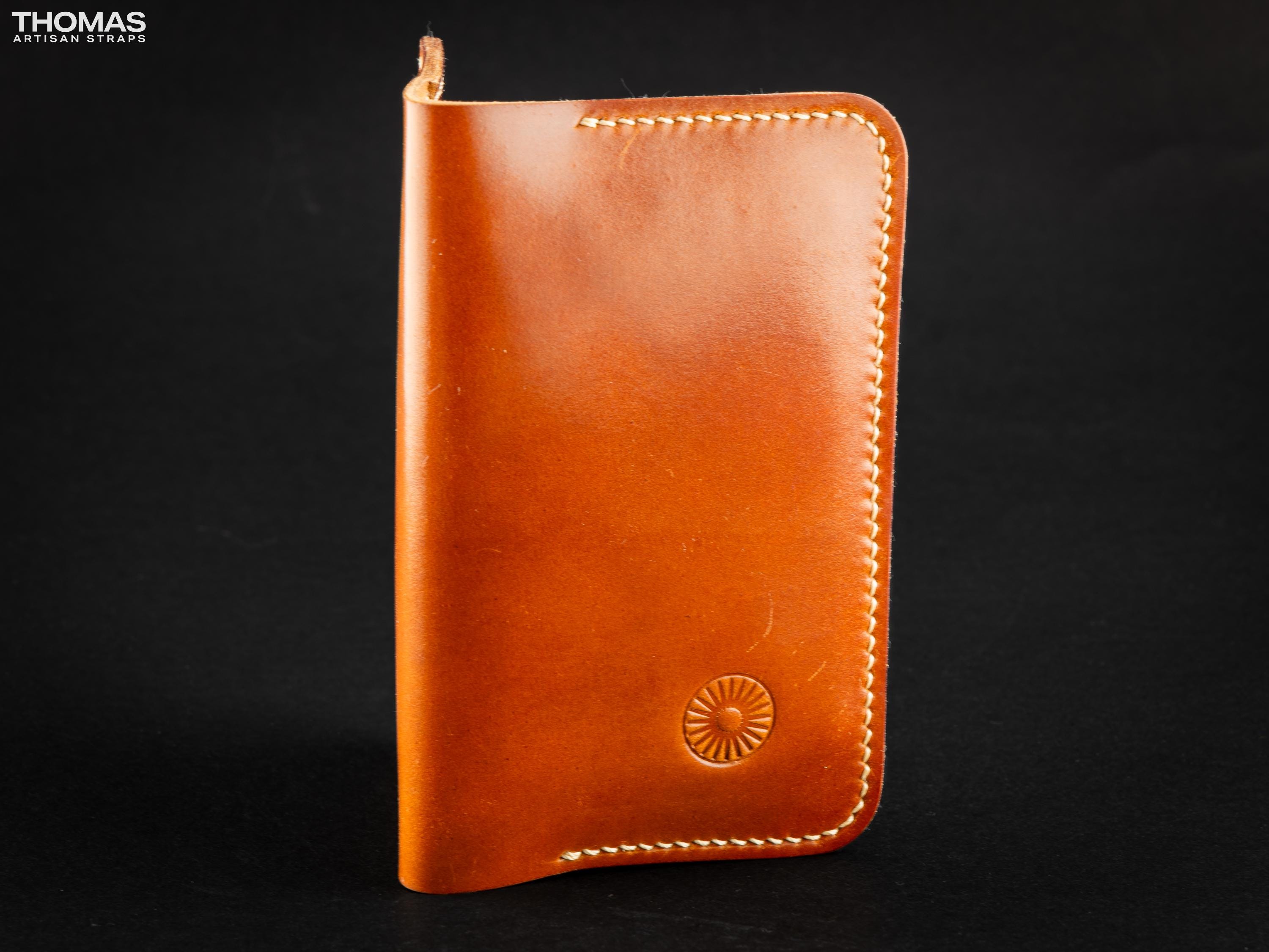 Shell Cordovan Compact Wallet