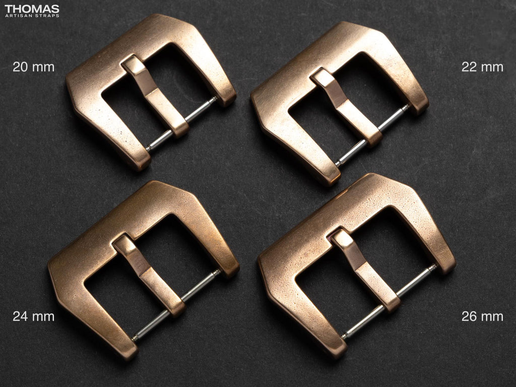 Solid CuSn8 Bronze Buckle