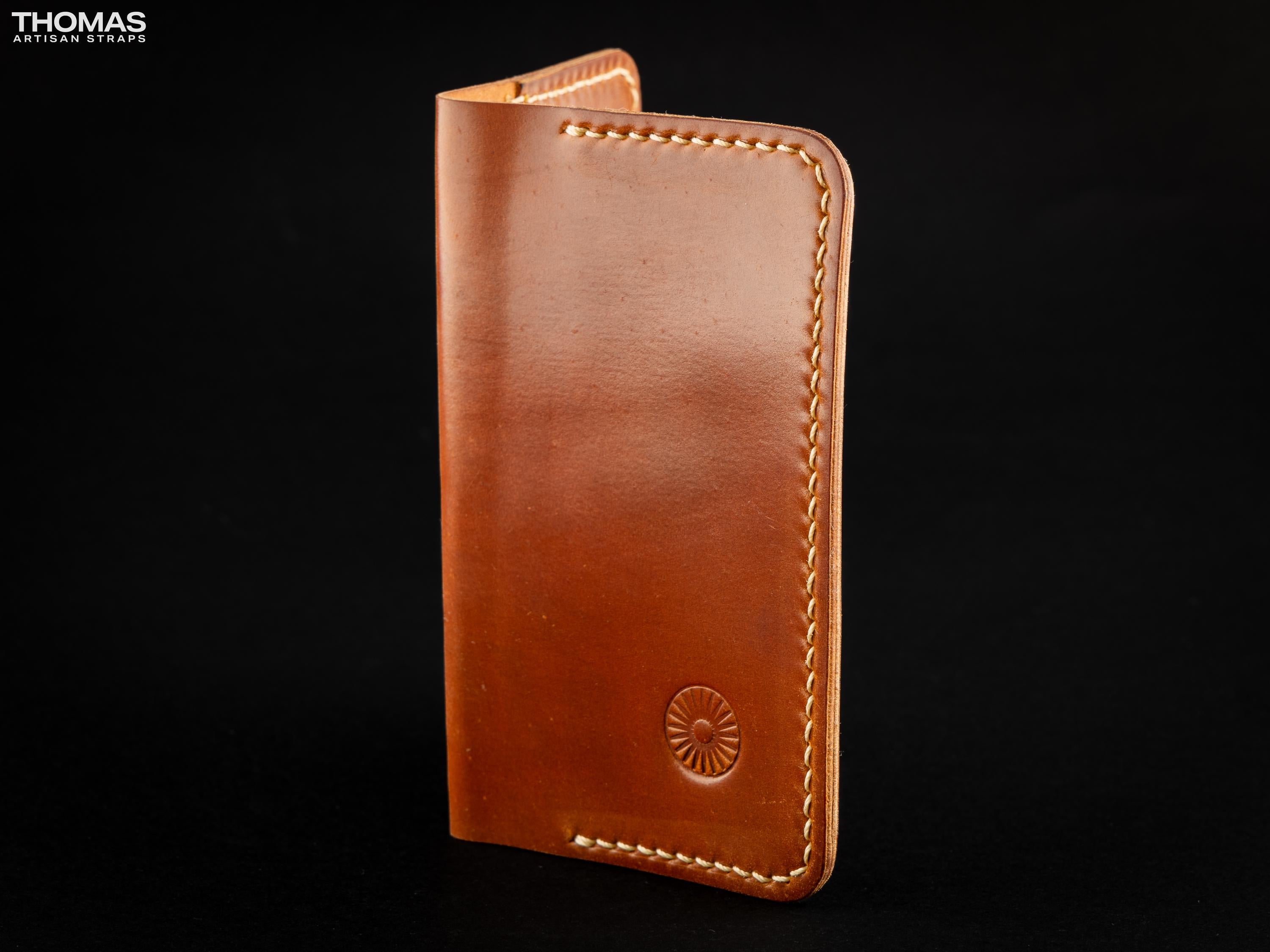 Shell Cordovan Compact Wallet