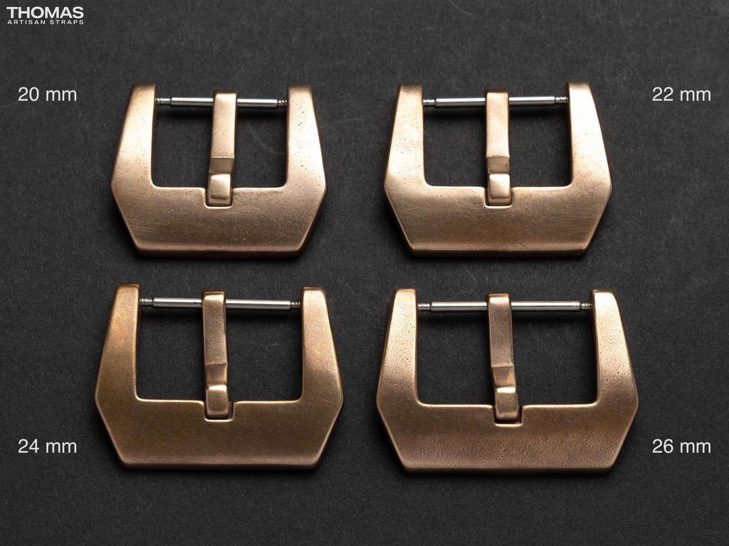 Solid CuSn8 Bronze Buckle
