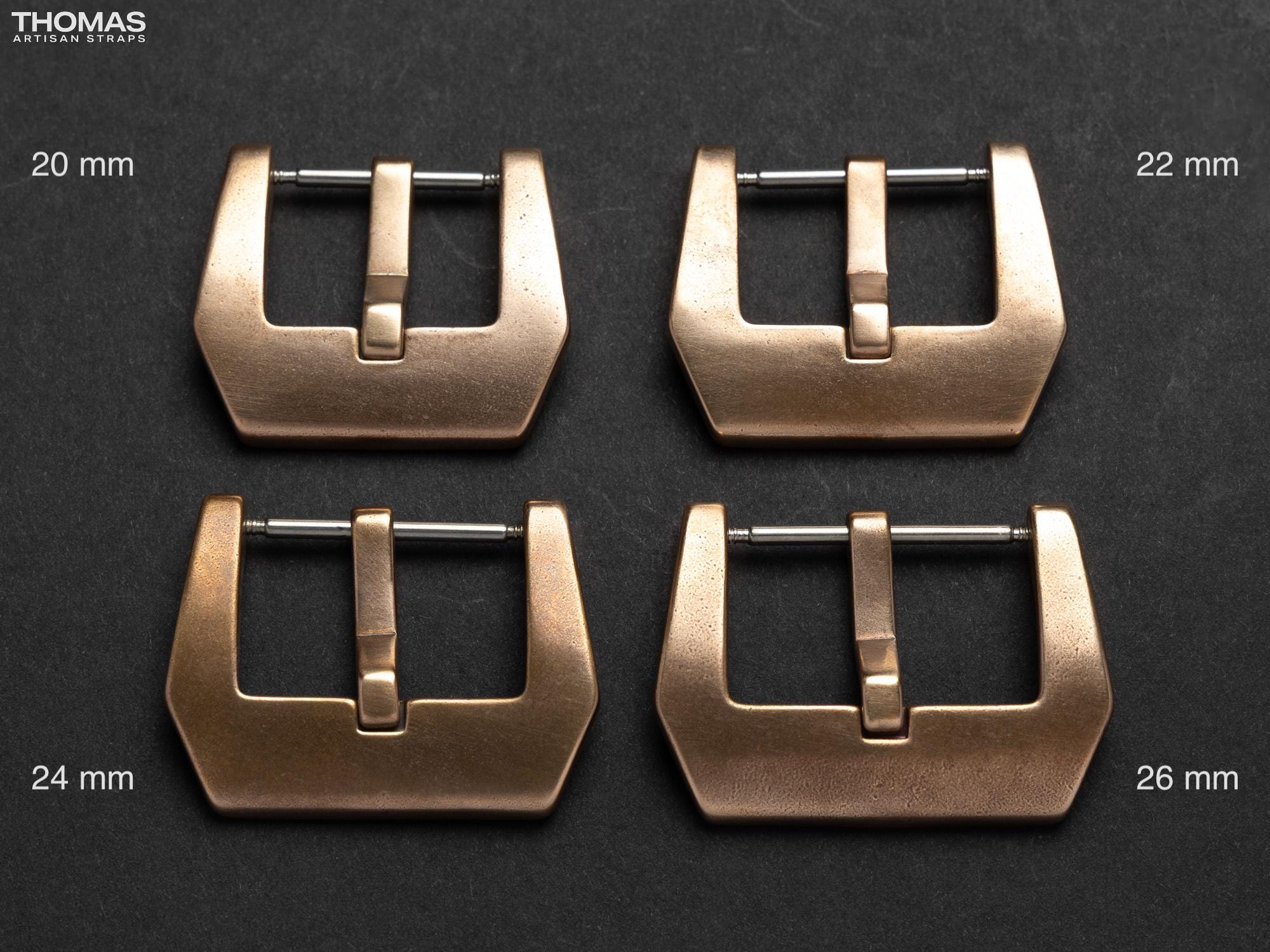 Solid CuSn8 Bronze Buckle