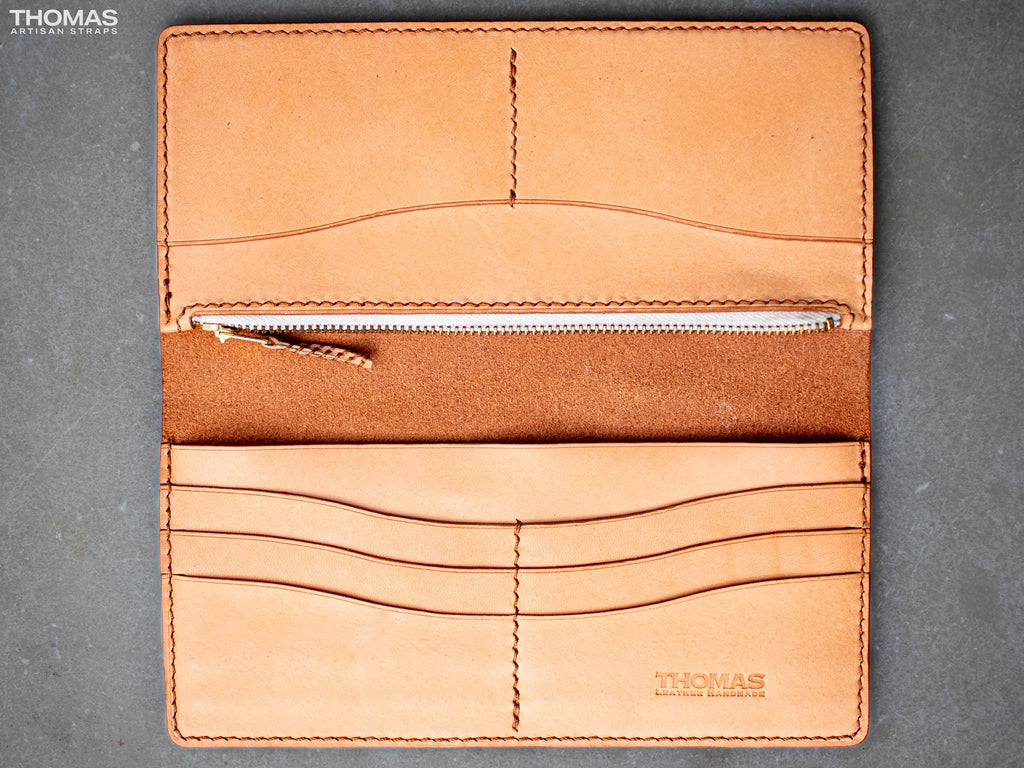 Leather Long Wallet