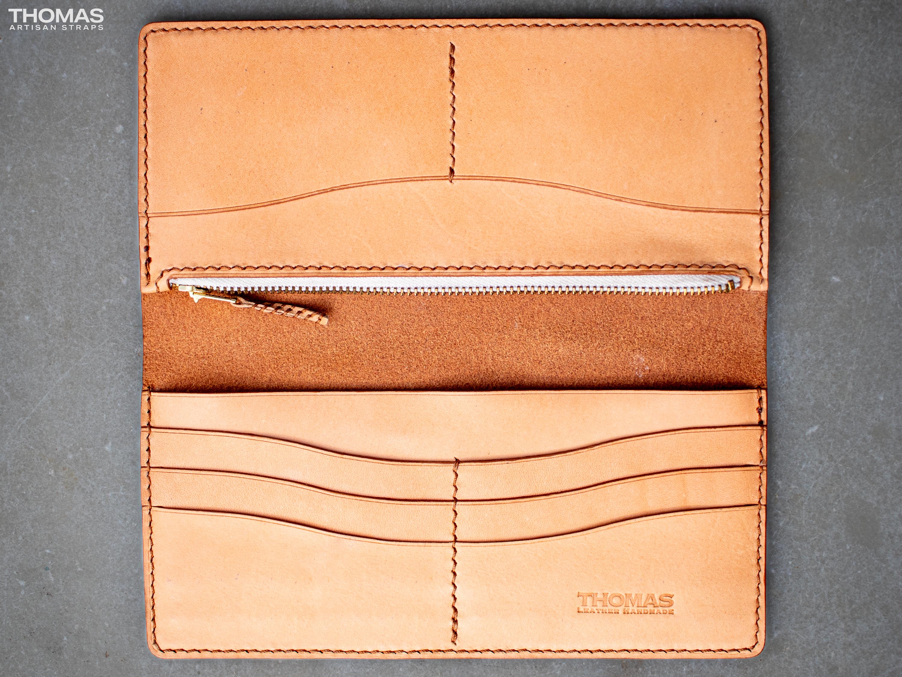 Leather Long Wallet
