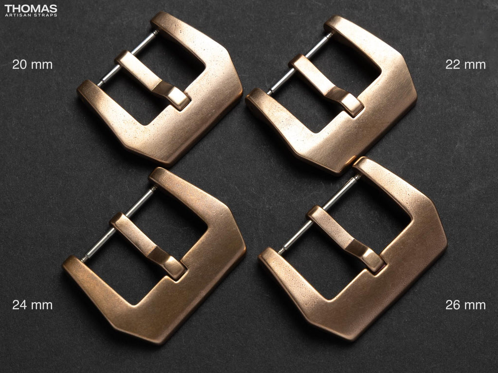 Solid CuSn8 Bronze Buckle