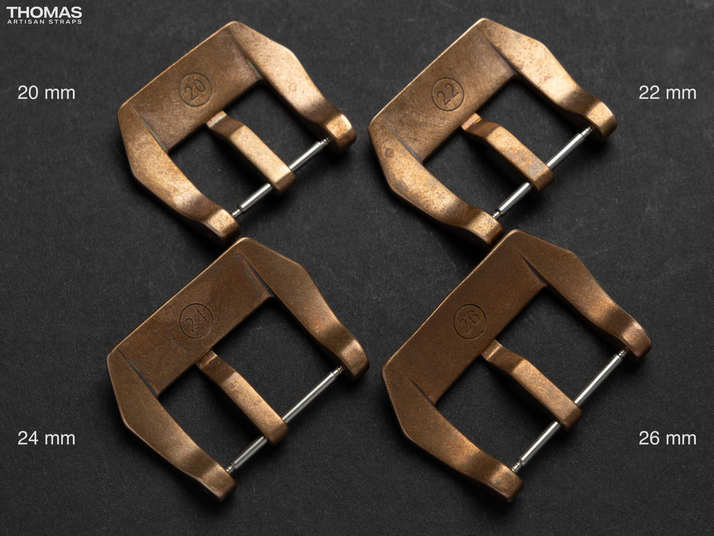 Solid CuSn8 Bronze Buckle